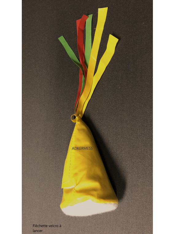 Fléchette à lancer velcro