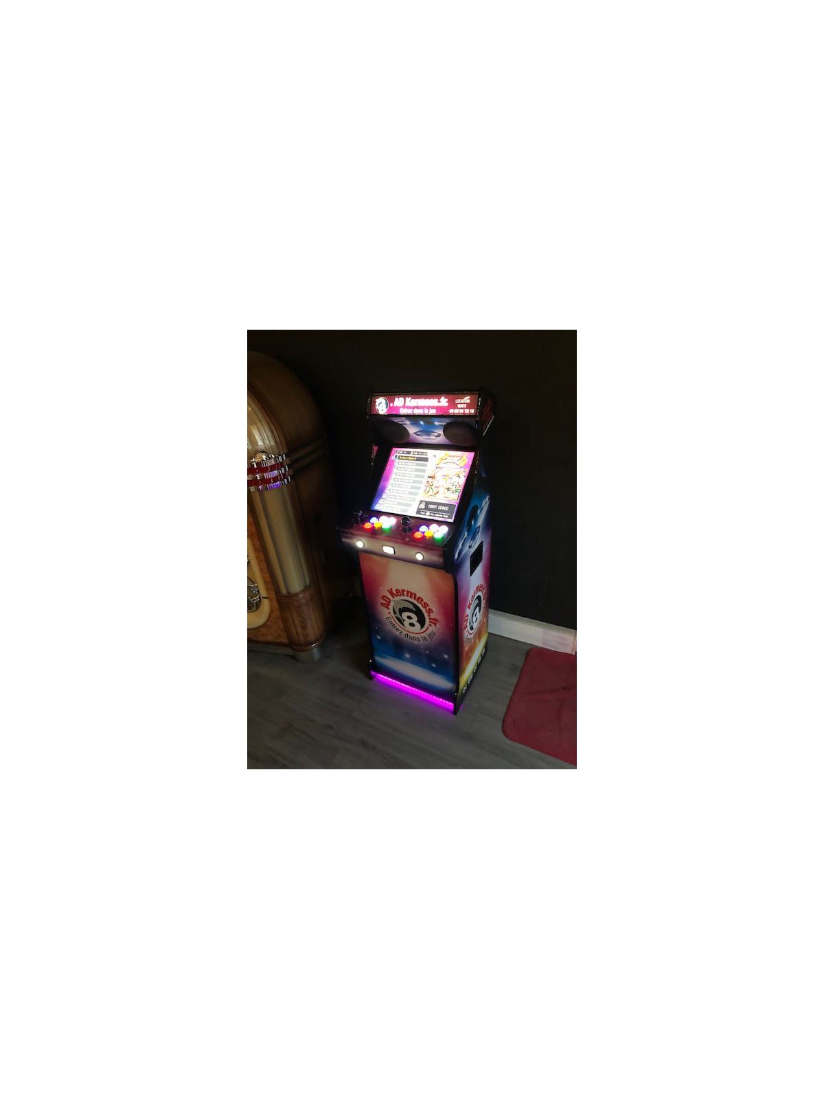 Borne d’arcade « art stand» HCD