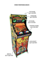 Borne d’arcade « art stand» HCD Borne d’arcade « art stand» HCD