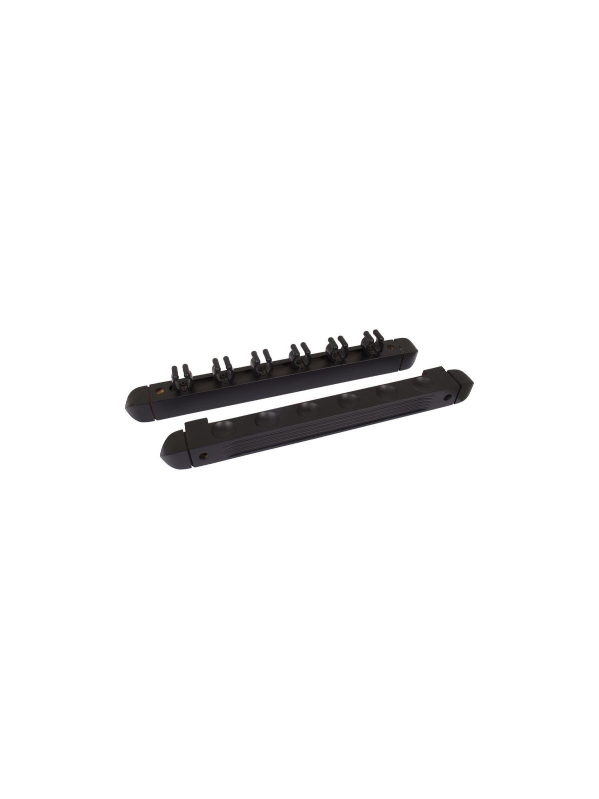 PORTE-QUEUE COMPACT BLACK (6 queues)