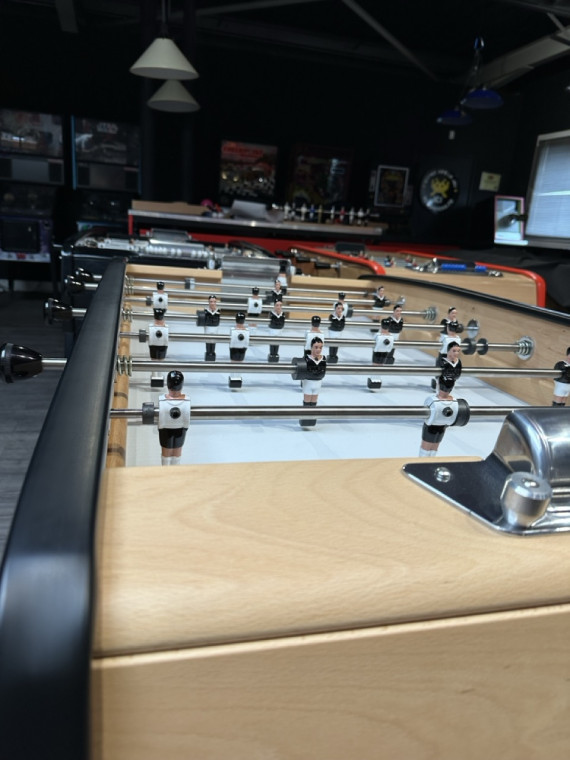 Baby-Foot Sulpie Evolution naturel mat, pieds noirs