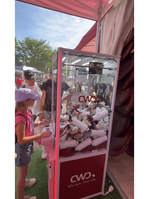 Location machine à pince personnalisée à la journée