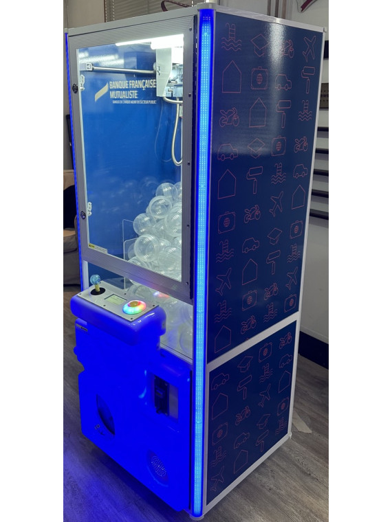 Location machine à pince personnalisée à la journée