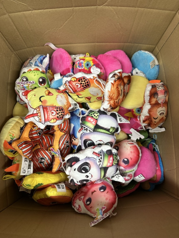 Lot de peluches pour machine à pince à la journée